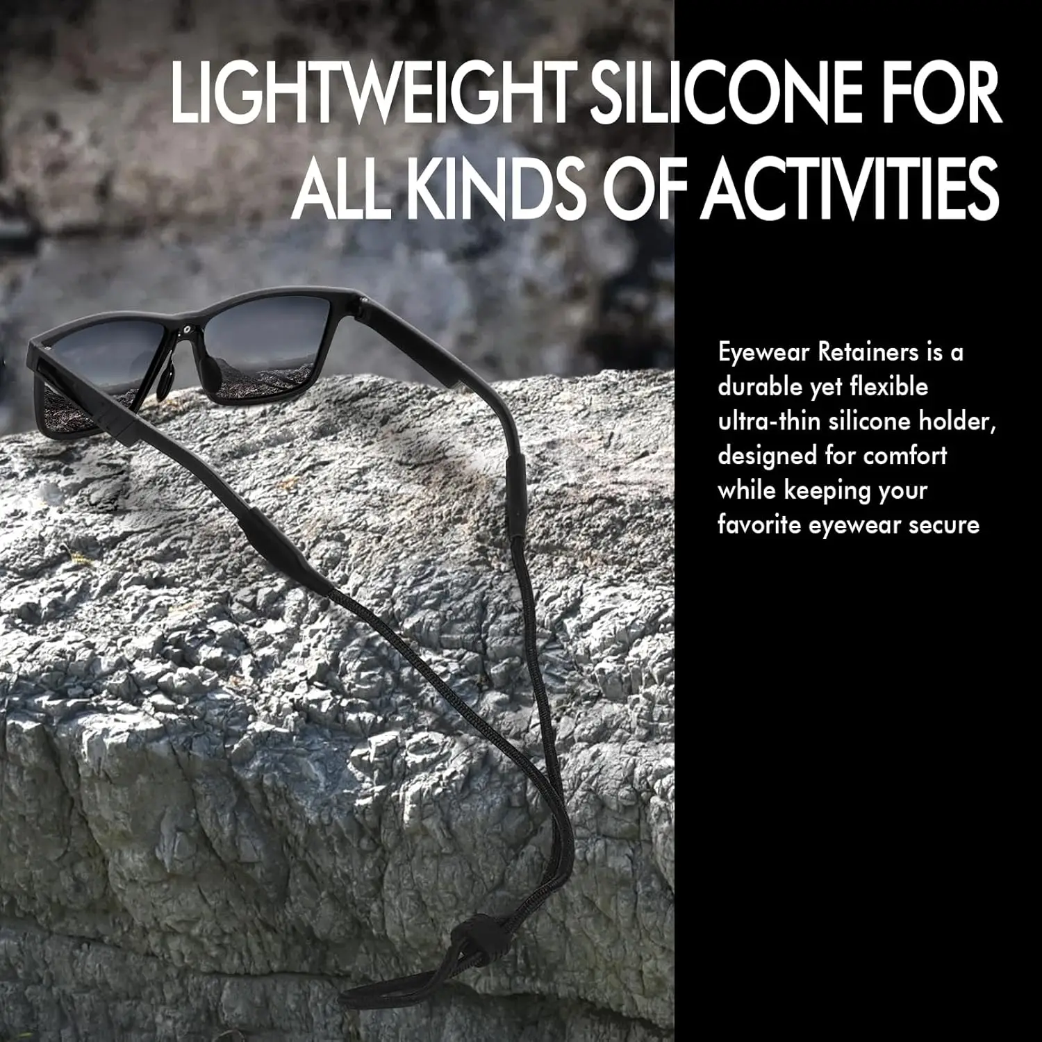 Eye Glasses Holder Strap - Sunglasses Straps Cords for Men Women - Eyeglass Holders Around Neck  String Lanyard Retainer