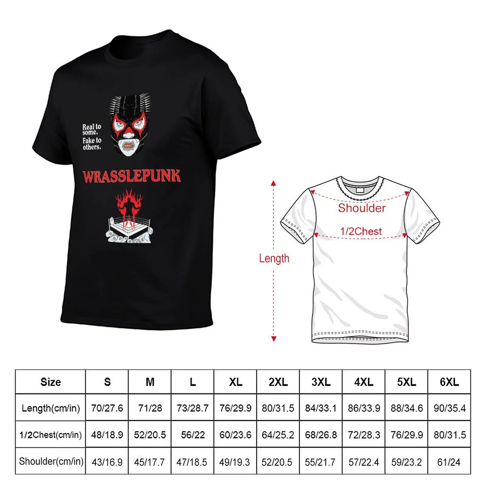 wrassleraiser T-Shirt t shirts for man graphic tees cotton t shirts high quality T-Shirt