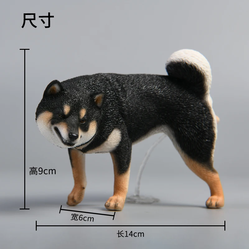 

JXK Shiba Inu model sand sculpture creative Shiba shit figure resin car ornament, home desktop decoration