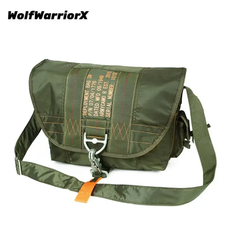 Messenger Bags Shoulder Bag Waterproof Outdoor Sports Bag for Men and Woman Backpack Parachute Tactical Flight Bag Bolsos