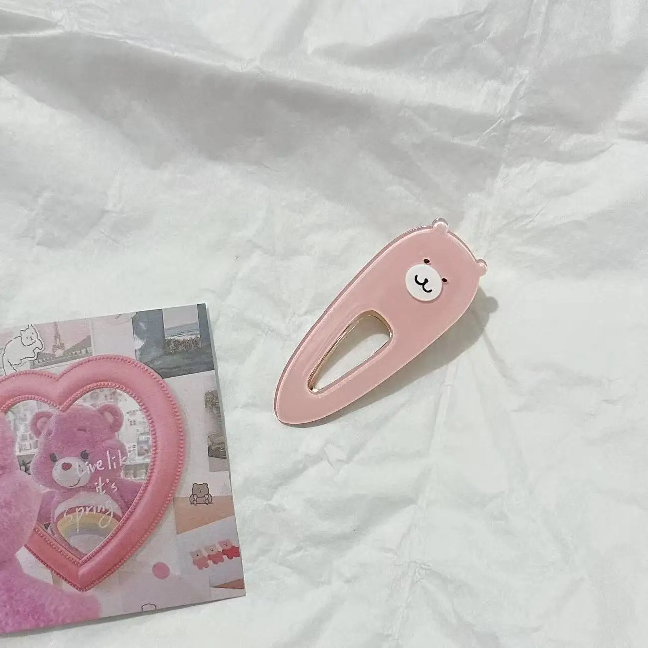 Kawaii Chiikawas Charakter-Haarspangen Niedliche Cartoon-Acryl-Entenschnabel-Clips Lustige Anime-Haaraccessoires für den Täglichen Gebrauch