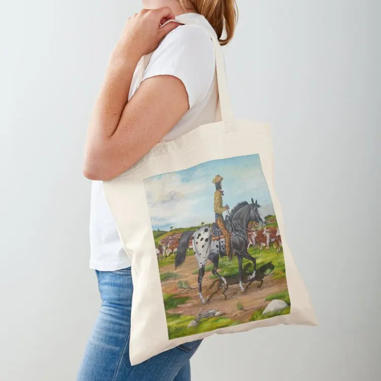 

Surveying The Herd Calendar Tote Bag Handbags canvas shopping bag hand bag cute tote
