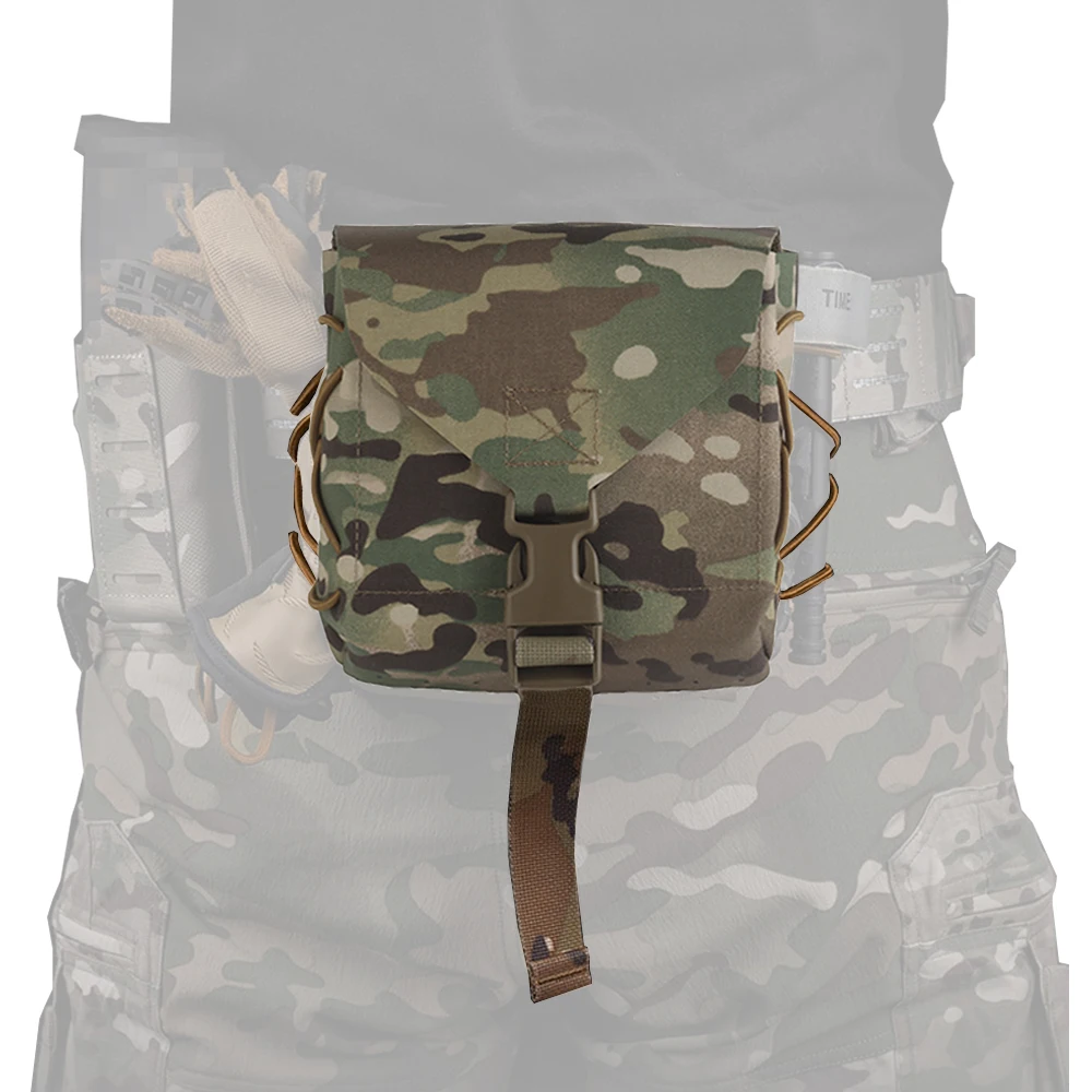 ARC Tactical Bag Large Capacity MOLLE Utility Pouch 5.56 7.62 40MM SAW 200RND PMAG D60 Mag Pouch Airsoft Hunting Accessory - view 5