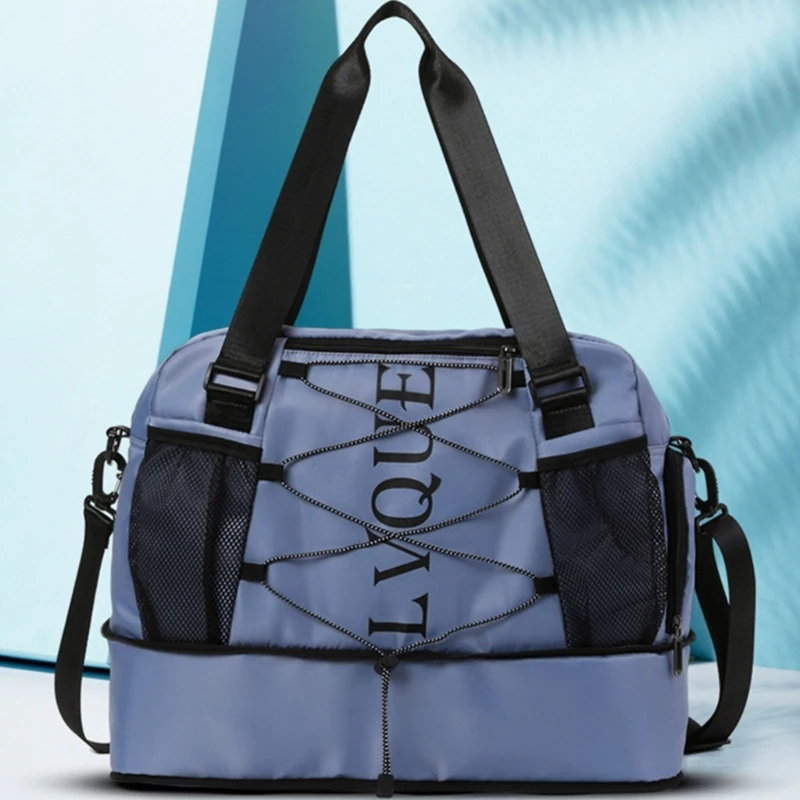 

G5AE Large Capacity Fitness Bag Travel Bag Luggage Bag Fashion Sport Bag Overnight Bag with Shoe Compartment Weekender Bag