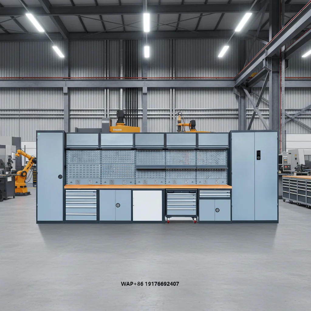 Rockshell Industrial Workshop Tool Cabinet Mechanical Workshop Furniture Tools Storage Organizer Garage Organizer Cabinets