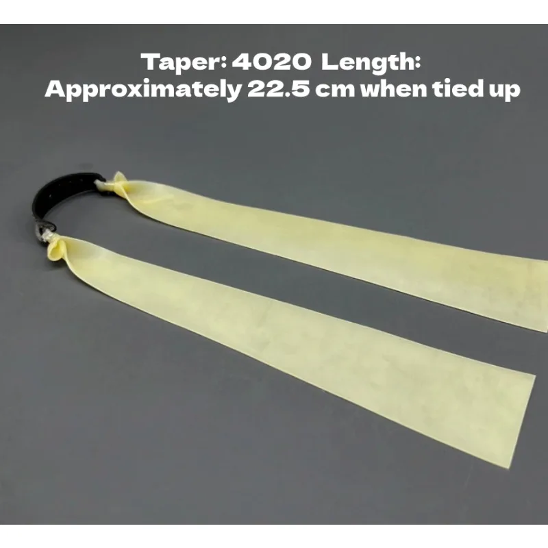 1.5-2.0MM Wide Flat Rubber Band High Elasticity Replacement Slingshot Accessories For OutdoorTarget Shooting Training And Sports
