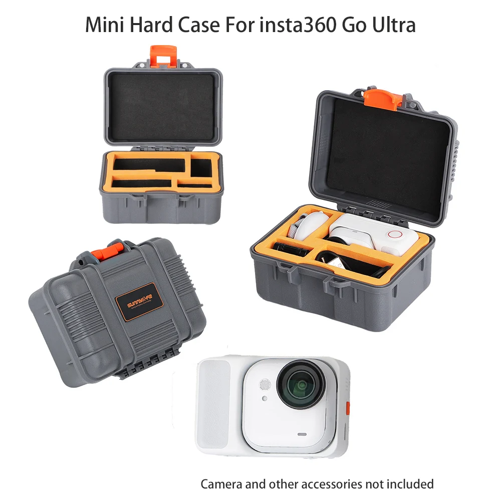 Lagerung Schutz Fall Box Für Insta360 Gehen Ultra Stoßfest Box Im Freien Tragetasche Für Insta360 Gehen Ultra Kamera Zubehör