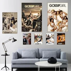 G-Gossip Fashion Girl Poster Home Room Decor Aesthetic Art Wall Painting Stickers Canvas Painting