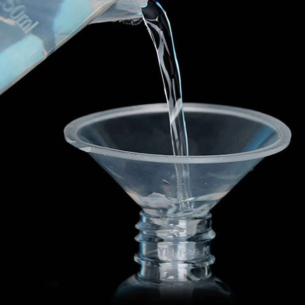5Pcs 75mm Plastic Funnel Perfume Liquid Essential Oil Filling Empty Bottle Packing Tool Laboratory Supplies Subpackage Funnel
