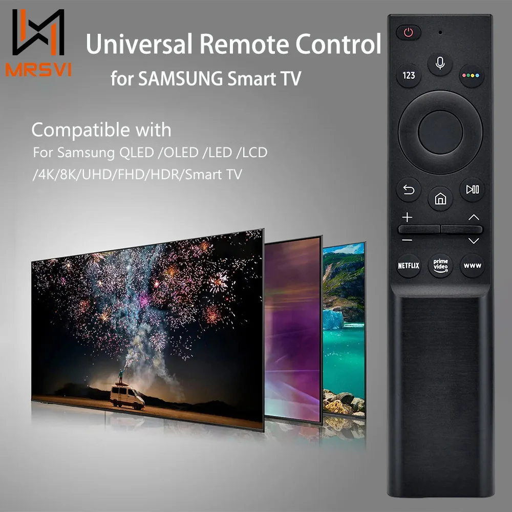 MRSVI Replacement Voice Remote Control BN59-01357A for Samsung Smart TV QLED Series N43LS03AAFXZA QN43Q60AAFXZA QN50LS03AAFXZA