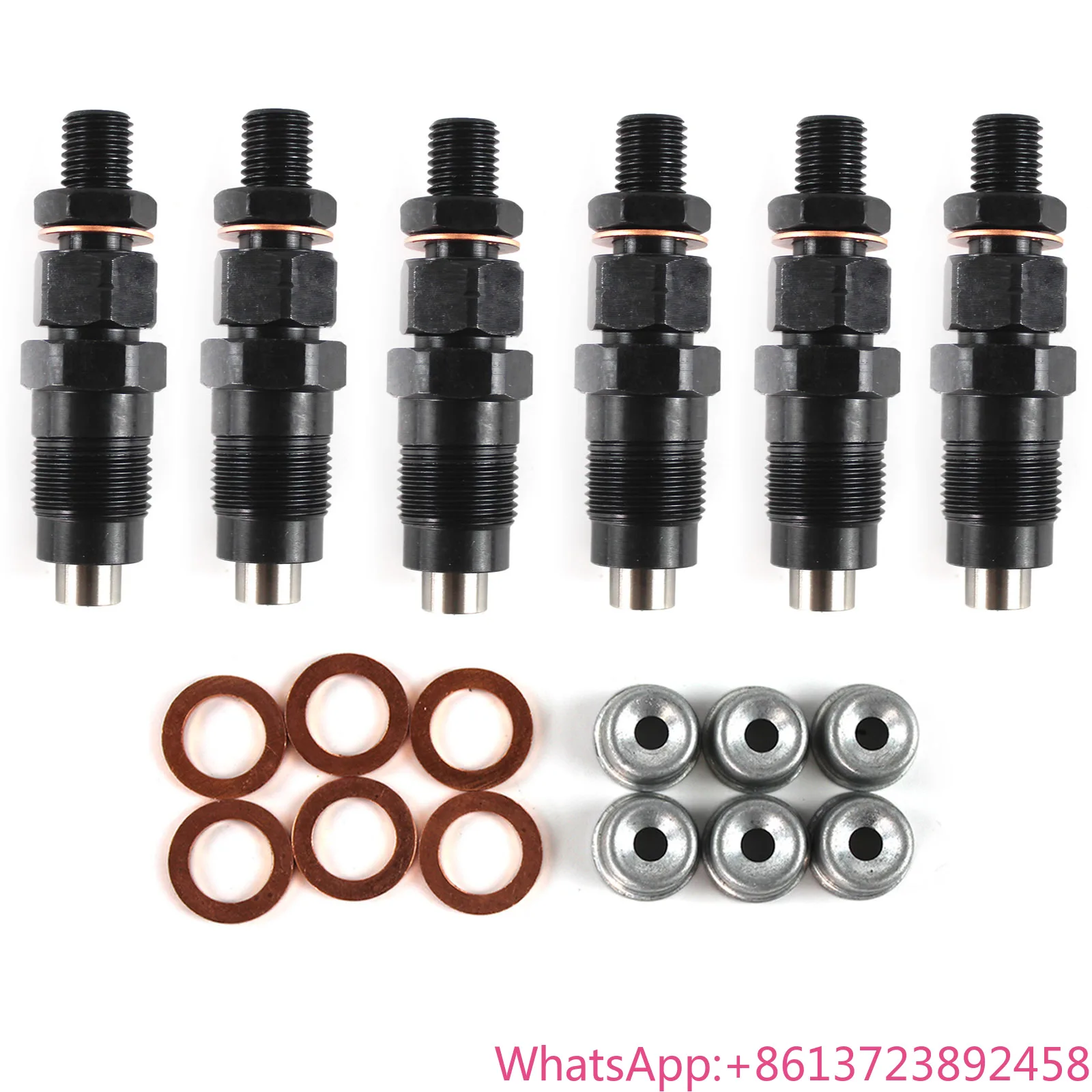 

6PCS Fuel Injectors Kit For Nissan Patrol GU Y61 TD42 TD42T Car Engine Replacement Parts