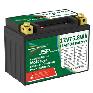 Lithium-Eisenphosphat-Motorradbatterie, LifePO4-Batterien, JSP9-BS, 12,8 V, 71,8 WH, CCA, 420A, BMS, YTX9-BS 10 Hauptverkaufsmotorradbatterien verwendet - №9