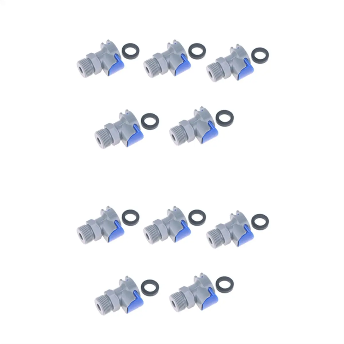 Budget-Friendly-10pcs M10 to M15x1 Quick Connect Hose Connector Kitchen Faucet Hose Connector Water Hose Pipe Tap Connector