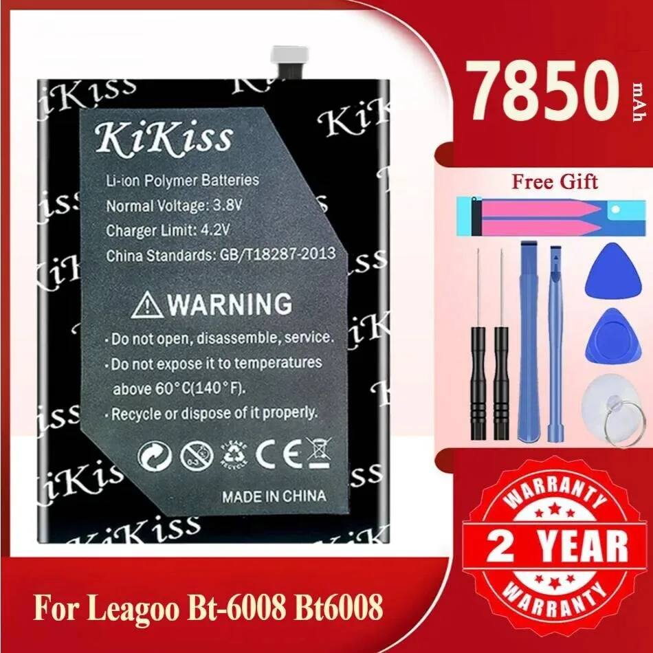 

7850Mah Bt-6008 Battery For Leagoo Replacement Rechargeable Mobile Phone