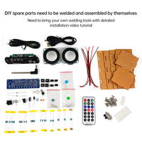 DIY Bluetooth Speaker Kit with FM Radio 87.5-108MHZ DIY Soldering Project Practice Electronic Kit Solder Assembly U Disk TF