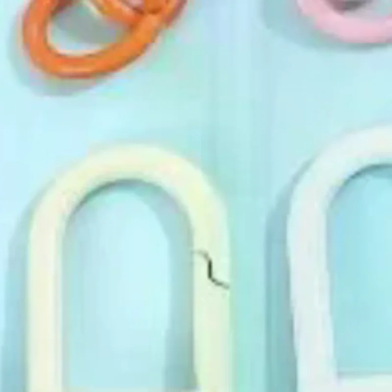 10pcs Lobster Clasp Spring Buckle With Chains Colored Keychains For DIY Jewelry Making Key Ring Hooks Bags Buckle