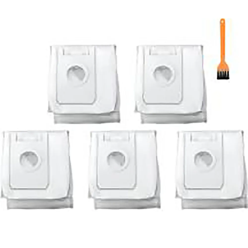 3pcs Dust Bags +1PC Cleaning Brush/ 5pcs Dust Bag+Brush For Cecotec Conga 2290 Ultra Home Robot Vacuum Cleaner