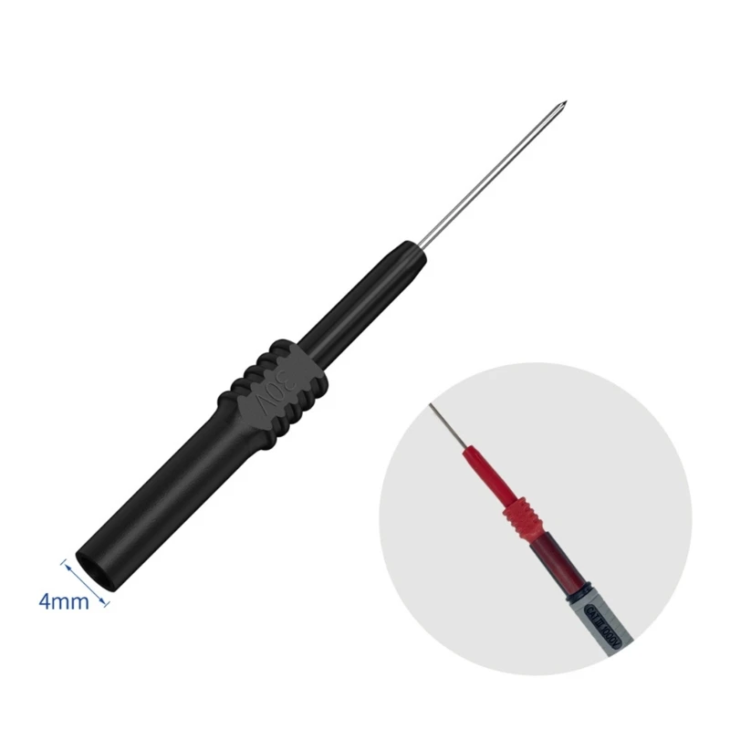  2Pcs Universal Extention Piercing Needle Tip Probe Multimeter Test Probe Tip