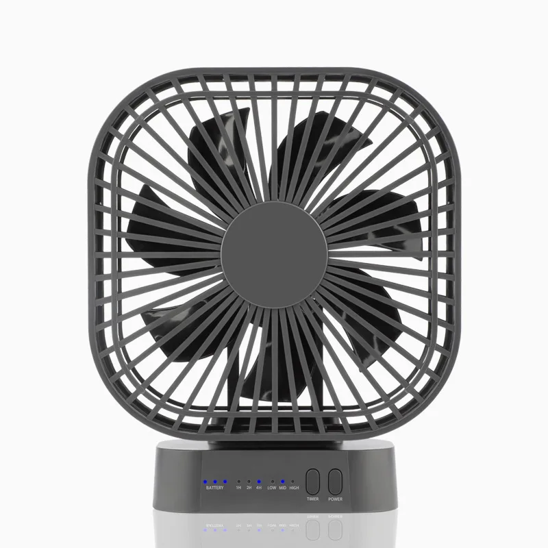 

Portable USB Fan 90° Folding Rechargeable 5000mAh Battery Operated Table Fan Electric Wireless Air Cooling Ventilator Blower