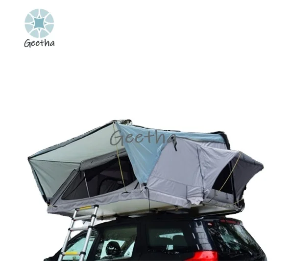 Car Hard Roof Top Tent Outdoor Tent Abs Shell Roof Tents with Ladder for jeep