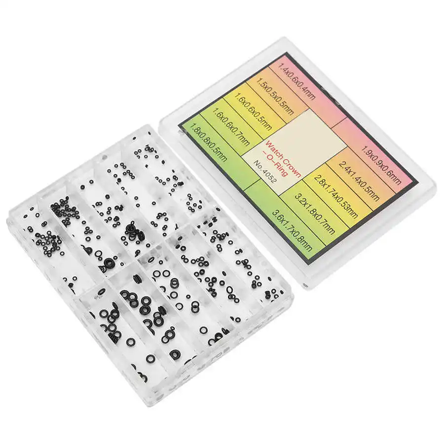 Watch Head Waterproof Ring Watch Crown O-Ring Watch Crown Waterproof Seals Watch Gaskets Watch Repair Tools