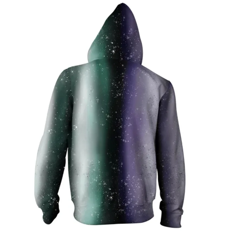 فيلم الكابوس قبل عيد الميلاد جاك سكيلينغتون هوديي تأثيري سترة سالي الشارع الشهير ثلاثية الأبعاد الطباعة هودي سستة البلوز