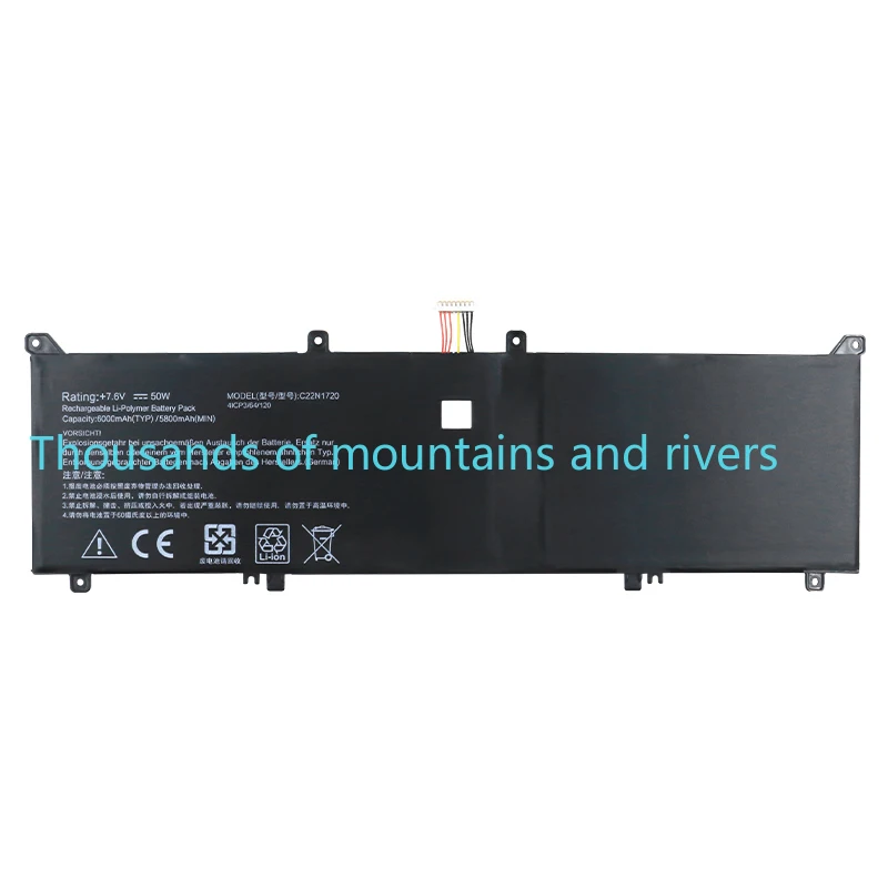 

KingSener C22N1720 Аккумулятор для ноутбука ASUS ZenBook S UX391 UX391FA UX391UA UX391FA-AH001T серии 7,7 В 50 Втч