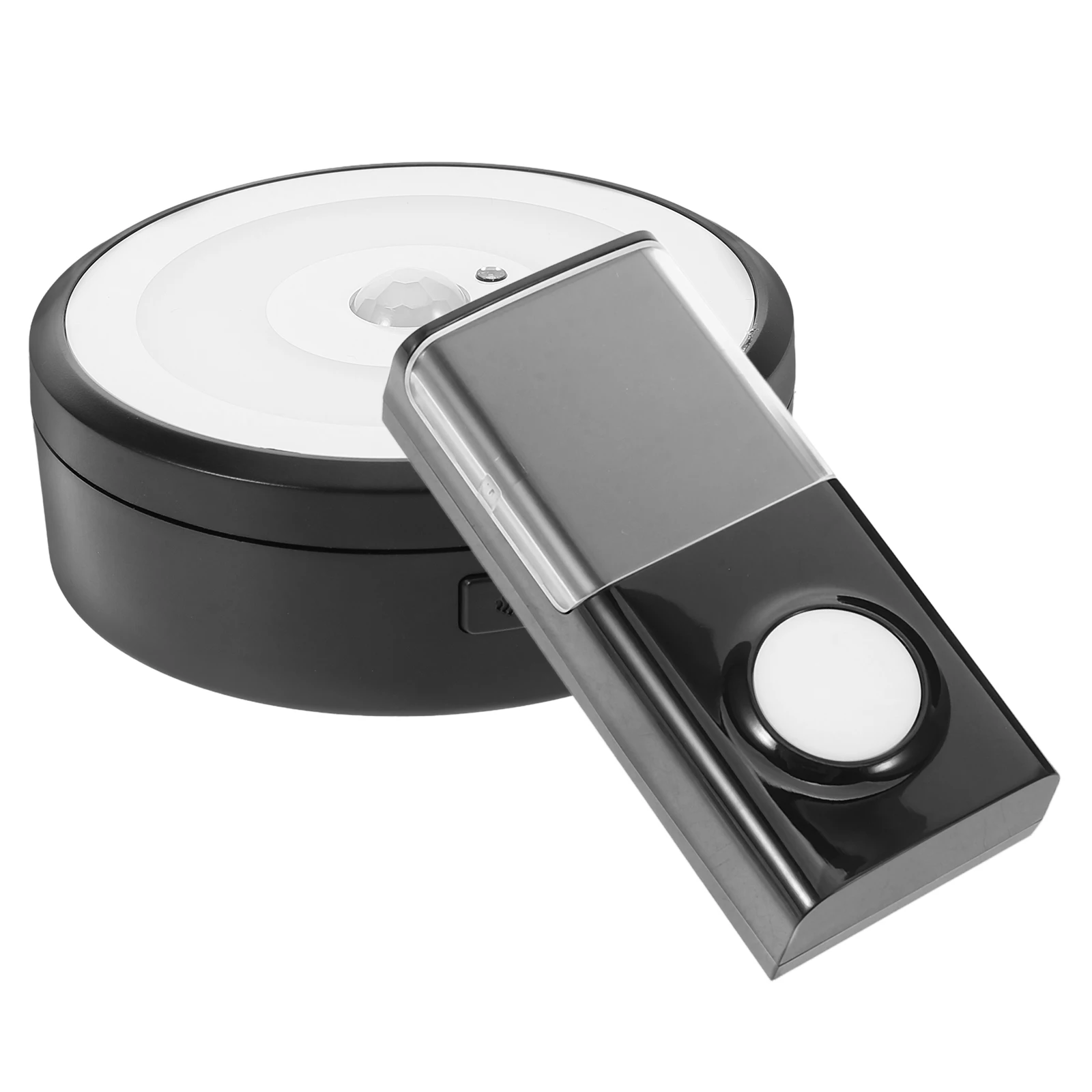 Smart Doorbell USB Wireless Practical Indoor Black Plastic Intelligent Electronic Home Security Video Durable