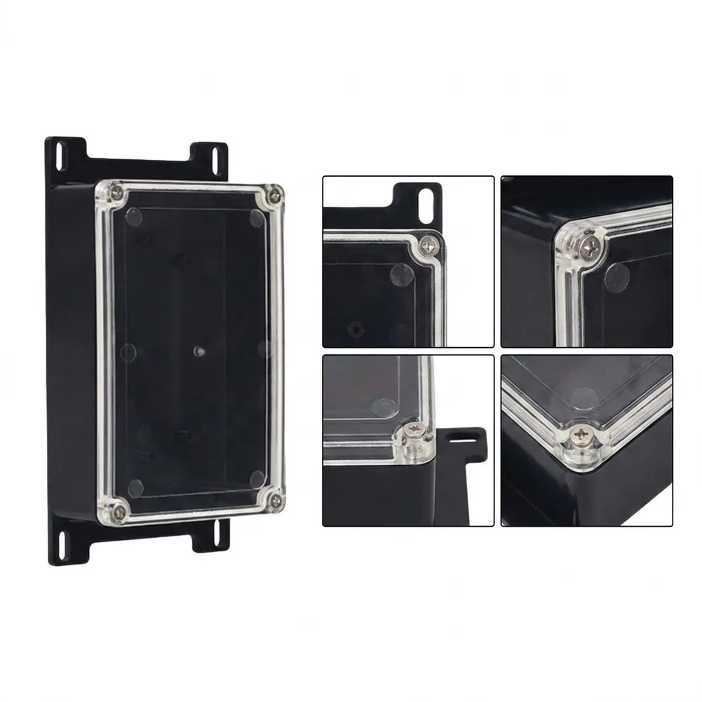 2Pcs Waterproof Junction Box Dustproof Electric Cable Connection Enclosure For Outdoor Garden Wiring Electrical Hardware Parts