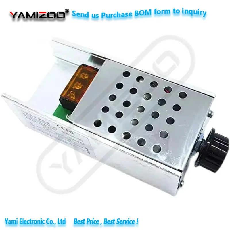 AC 220V 6000W Scr Dimm dimmer Motor drehzahl regler Thermostat elektronisches Spannungs regler modul – Detail 1