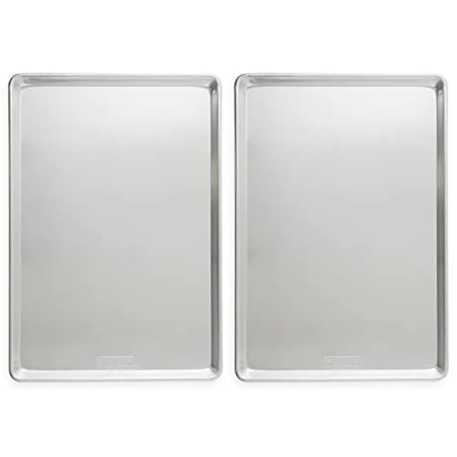 

Aluminum Full Size Sheet Pan 26 x 18 inches for commercial oven use Full Sheet 2-Pack For Commercial Oven Use. Not for standard