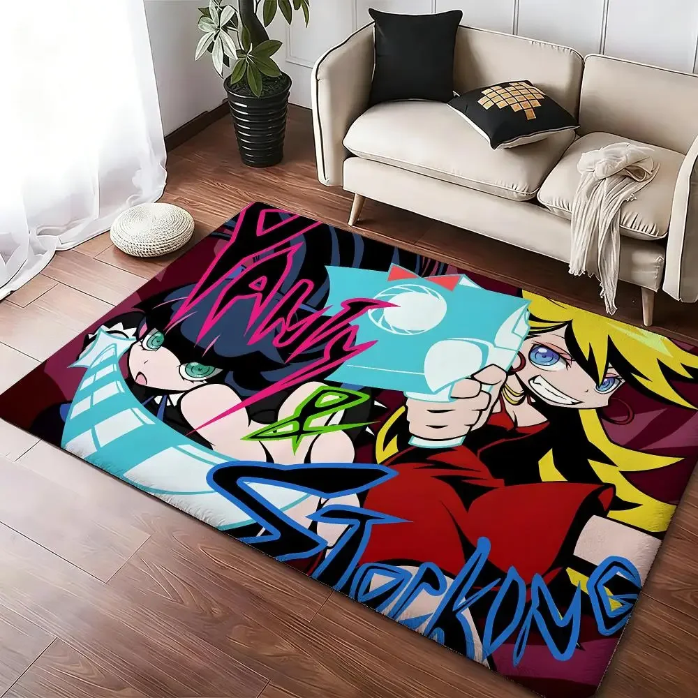 Panty and Stocking with Garterbelt Thickened Absorbent Non-Slip Floor Mat Bedroom Living Room Door Mat Flannel Rug