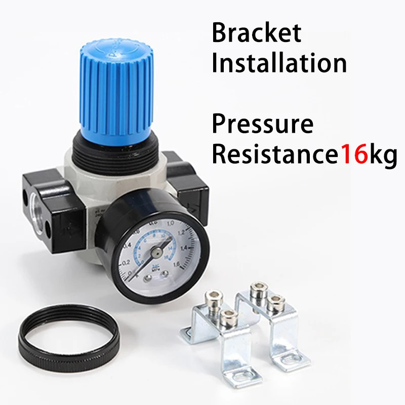 

LR 1.6Mpa High Pressure Regulator Air Filter Processor Oil Water Separator LR Precision