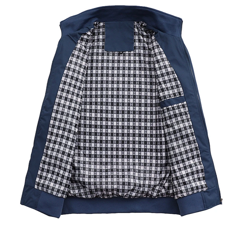 

2025 Spring Autumn Casual Solid Fashion Slim Bomber Jacket Men Overcoat New Arrival Baseball Jackets Men's Jacket M-6XL 8XL Top