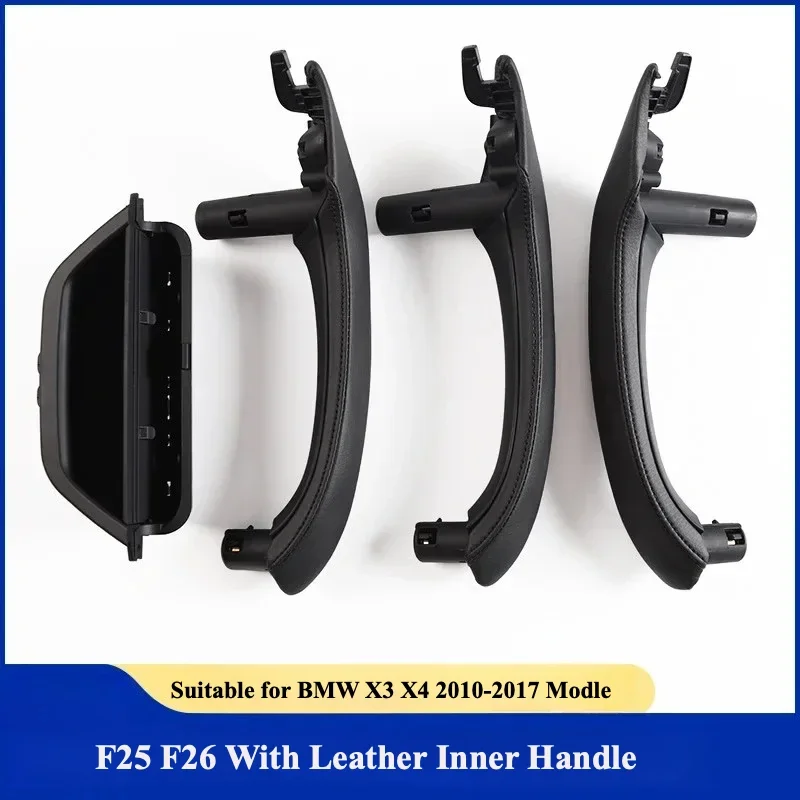 Inner HandlevSet of 7    For BMW X3 X4 F25 F26 Door Handle Assembly Leather