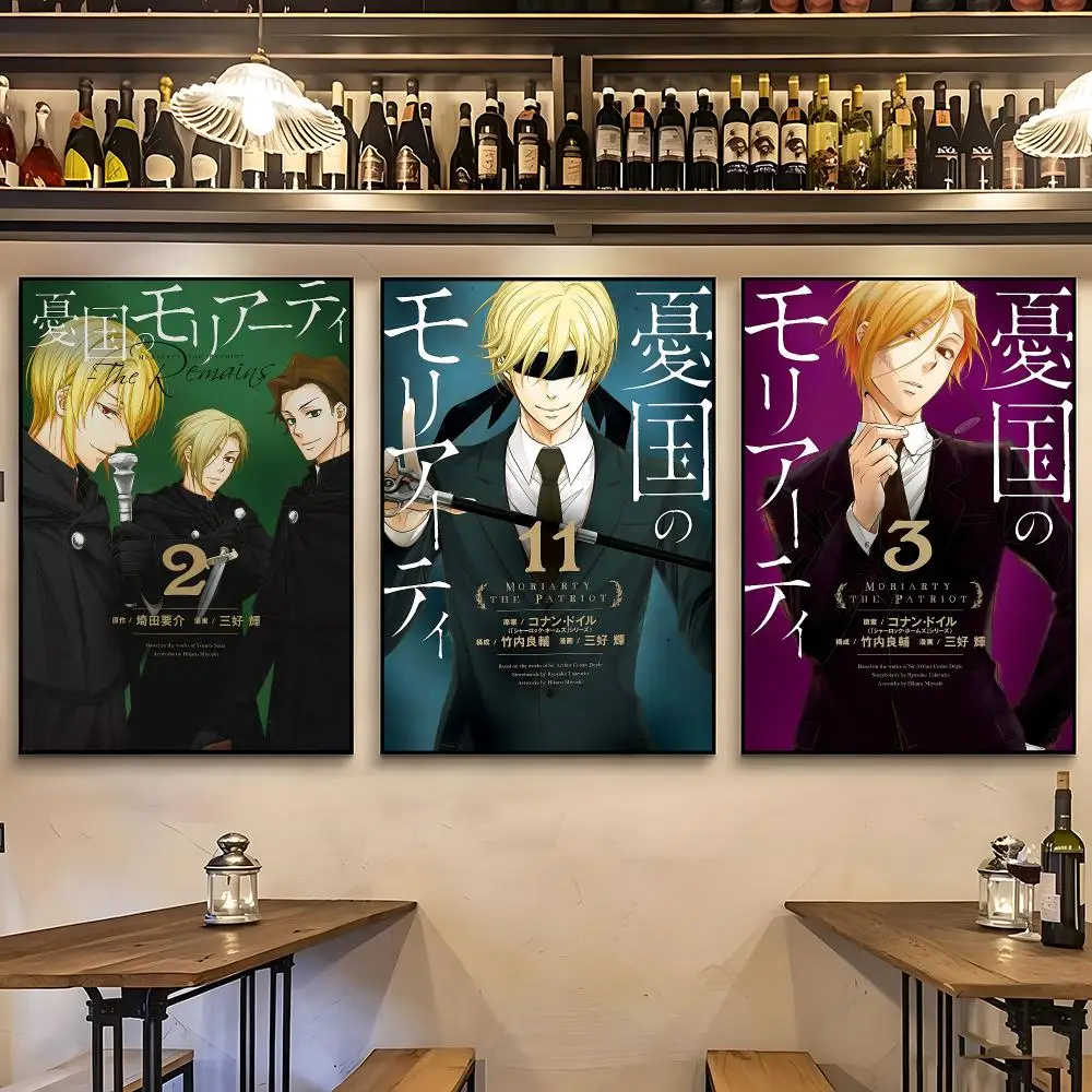 anime Moriarty the Patriot New Arrival Popular Art Print Poster HD Wall Art Sofa Home Decor Gift For Fans
