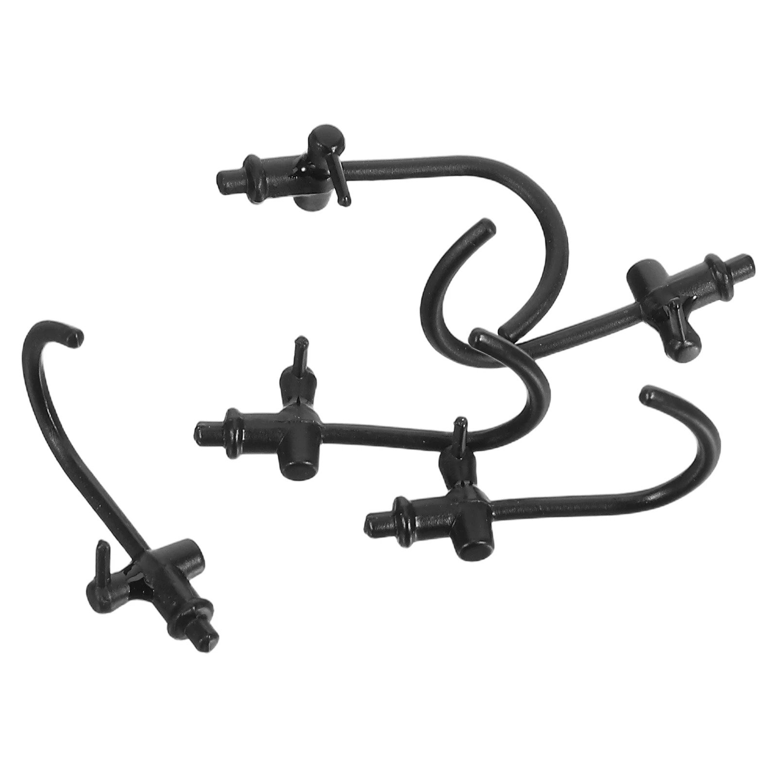 

5 шт. миниатюрные смесители в масштабе 1:12, смесители из сплава, аксессуары для кухни и ванной комнаты, реалистичное украшение сцены, микропейзаж