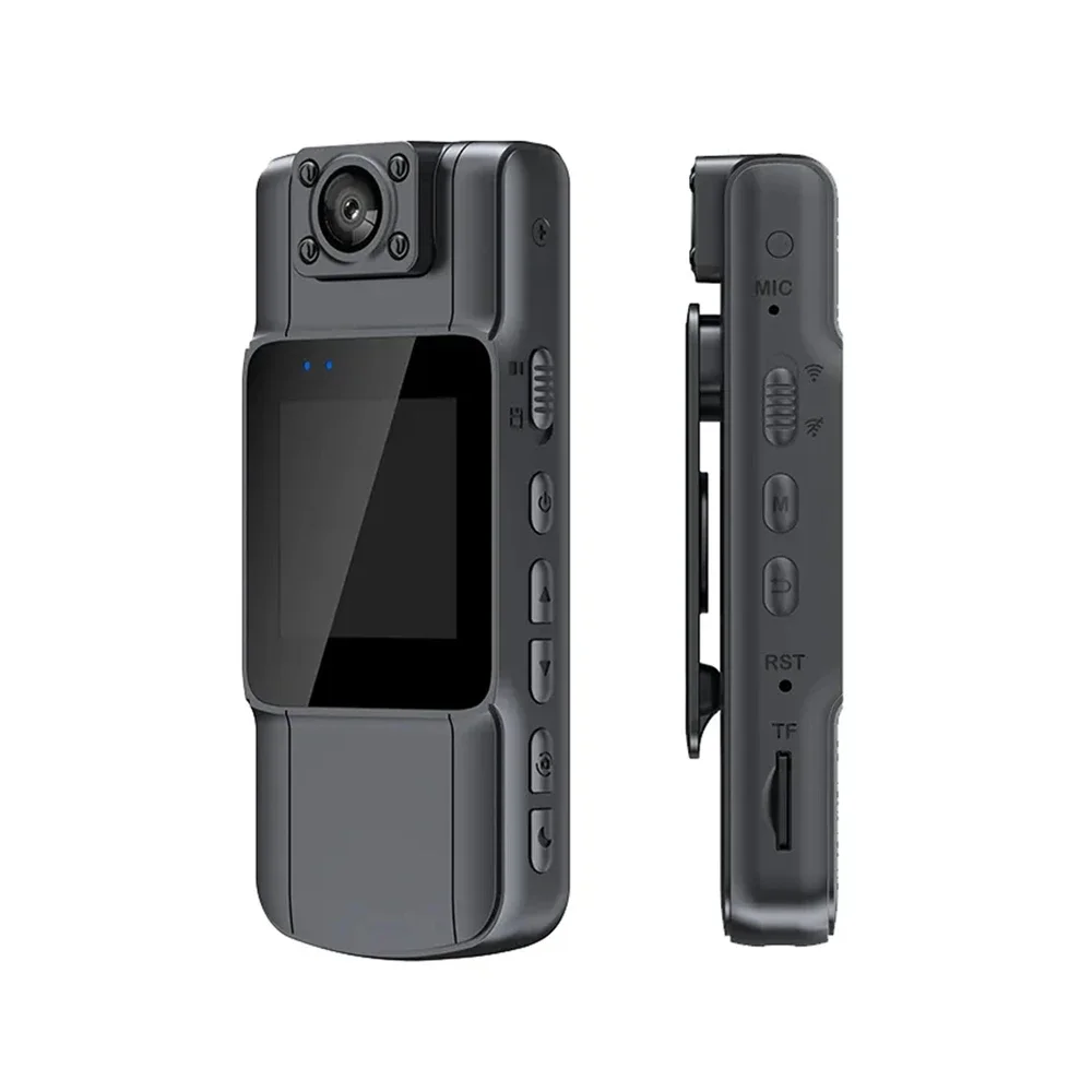 

2K WiFi Video Recorder Wearable Body Portable Law Enforcement Body Worn . Night Vision Infrared Action .