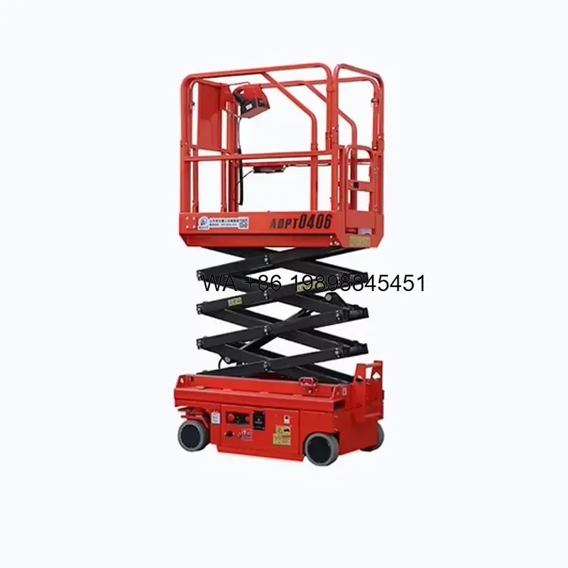 Wmwmnu New Self Propelled Hydraulic Scissor Lift Platform for Vehicle Mounted Aerial Operation and Fruit Picking