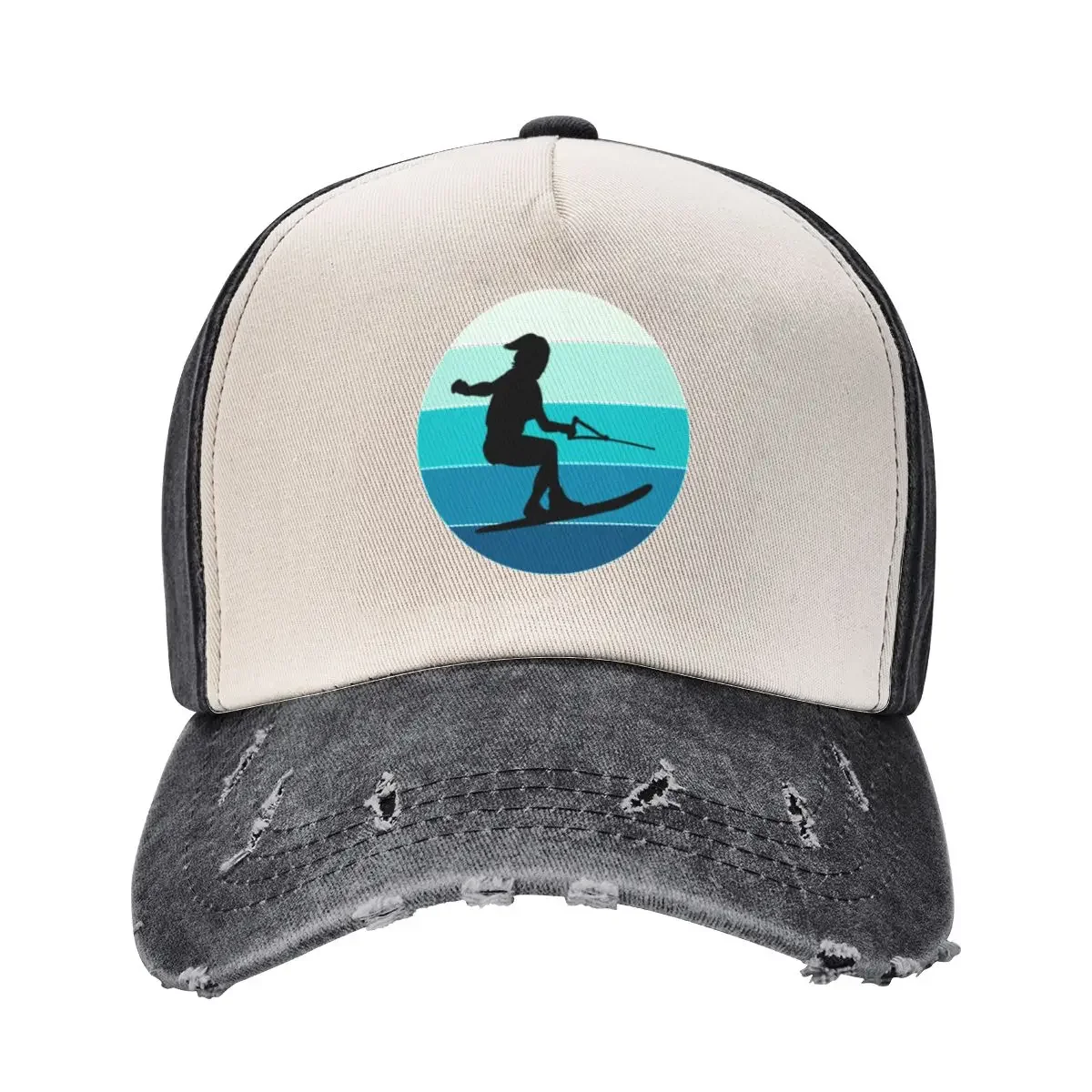 

Water Skiing Outdoor Water Sport Baseball Cap Luxury Hat Male hat Uv Protection Solar Hat Beach Boy Child Women's