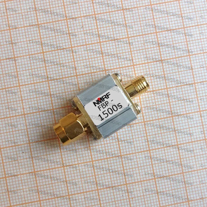 1500MHz RF coaxial bandpass SAW filter, 1dB bandwidth 20MHz, SMA interface FBP-1500s accessories