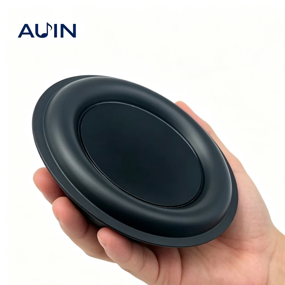 AUIN 1Pcs/2Pcs 4 Inch Bass Passive Radiator 99MM Round Speaker Diaphragm Subwoofer Accessories DIY Replace view 5