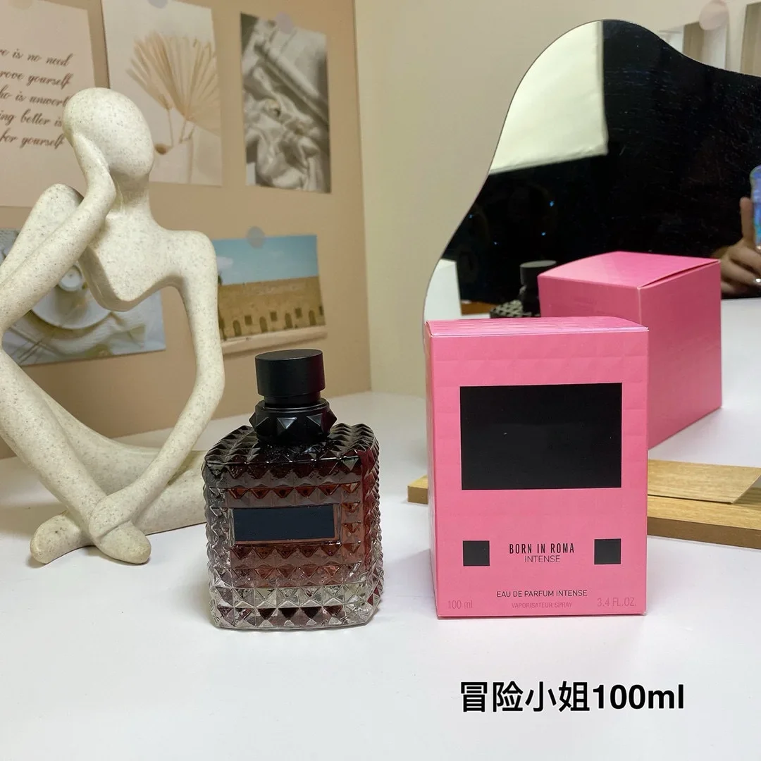 100 مللي عطر ذو علامة تجارية أصلية عالي الجودة عطر يدوم طويلاً رذاذ جسم ساحر للسيدات عطور للرجال والنساء ولدوا في روما #2