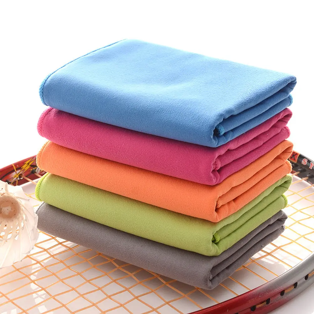 Super Thin Quick Dry Cooling Towel Microfiber Sports Towel for Gym Running Yoga Swimming Hiking Camping Sweat Absorption Instant
