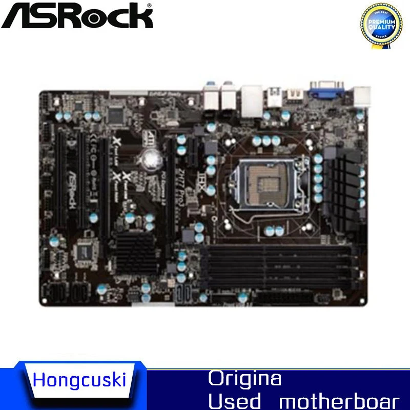 

For ASRock ZH77 Pro3 Original Used Desktop LGA1155 Motherboard H77 Socket LGA1155 DDR3 SATA3 USB3.0 LGA 1155 Motherboard