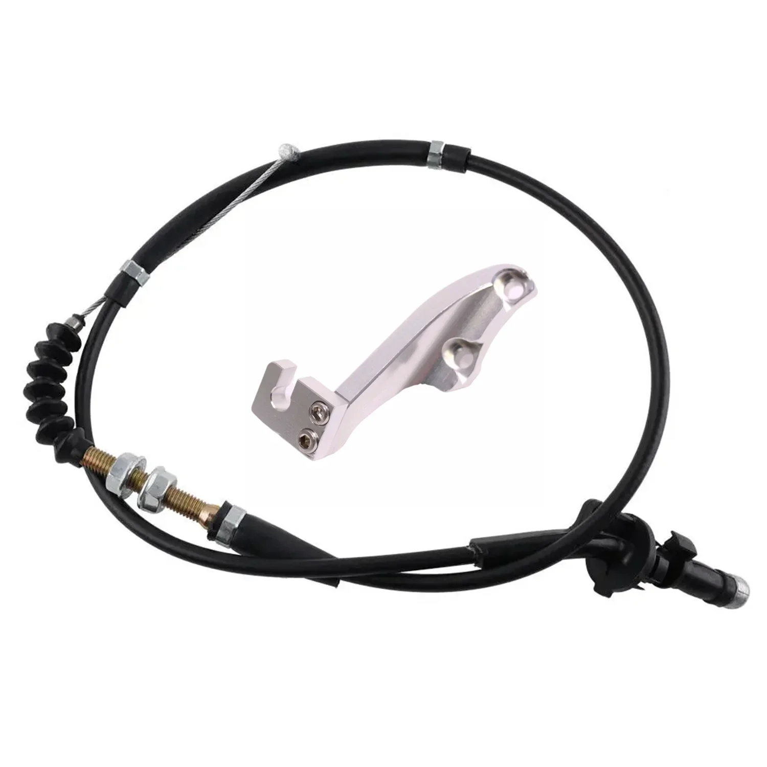 

K20 K24 K Series K Swap Throttle Cable Bracket + Throttle Cable Wire Pedel For Civic Integra