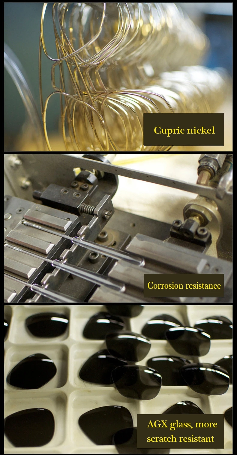 RE Sonnenbrille Mann Amerikanische Armee Militär Luftfahrt Pilot Sonnenbrille Gradienten Objektiv Frau Luxus Marke Vintage Titan Rahmen – Detail 32