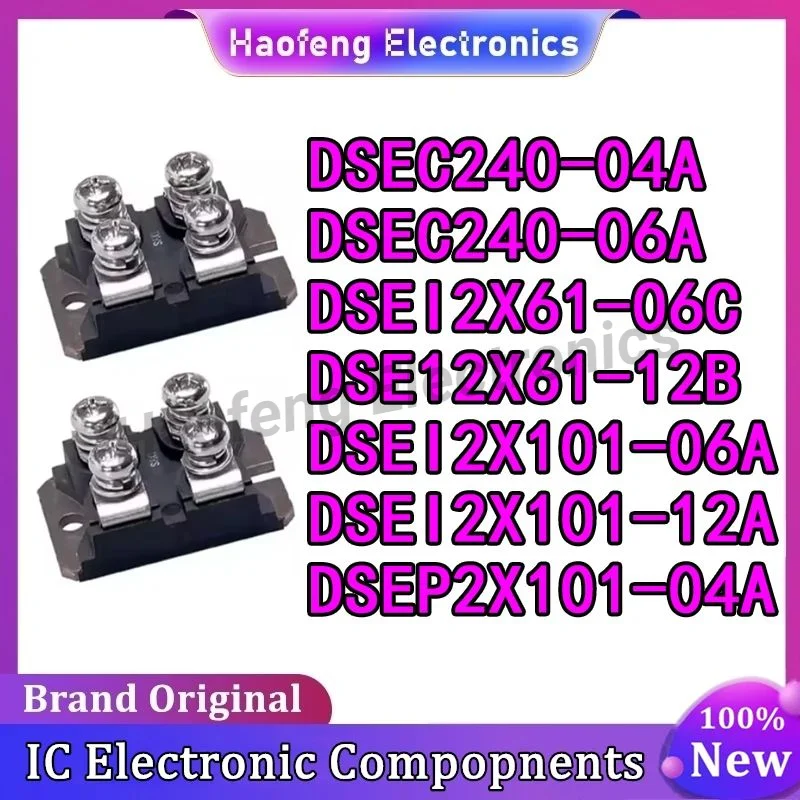 DSEI2X61-06C DSE12X61-12B DSEC240-04A DSEC240-06A DSEP2X101-04A DSEI2X101-06A DSEI2X101-12A Fast Recovery Diode Module