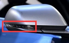 Hot selling：Real Carbon Fiber Side Mirror Cover for Mus tang MTA 2015-2019 OEM Style Replacement Signal Light MTA Sider Mirr