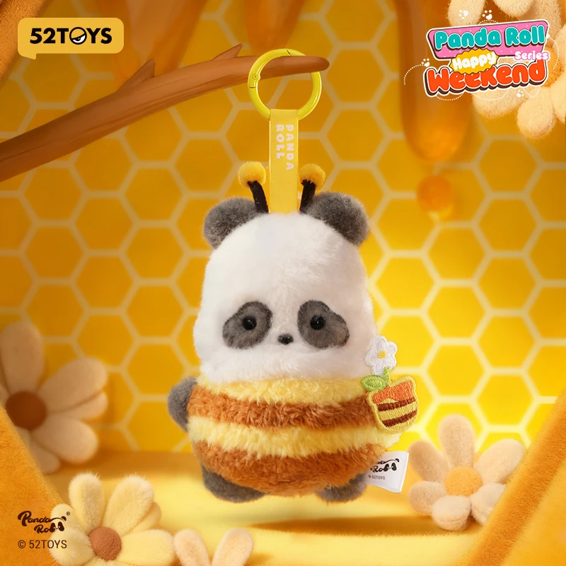 52TOYS Mystery Box Panda Roll Party Series, Blind Box, 1PC Plush Toy Action Figure randomCollectible Toy Desktop Decoration Gift